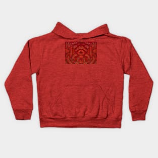 Cuna Folk Art Shaman Kids Hoodie